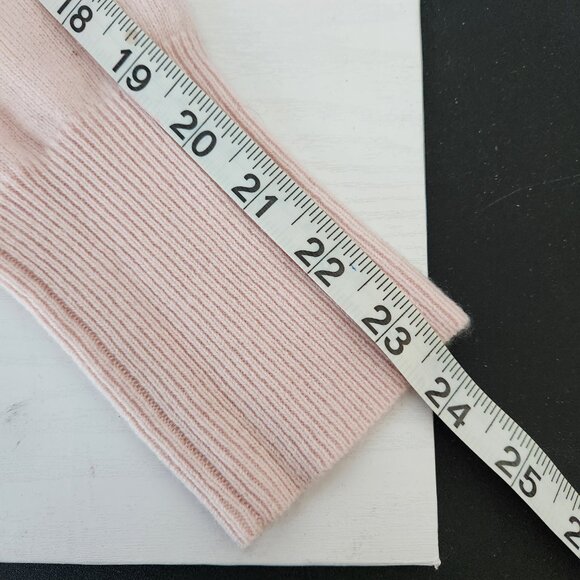 Neiman Marcus 100% Cashmere Light Pink Turtleneck Pullover Knit Sweater Large - Picture 14 of 16
